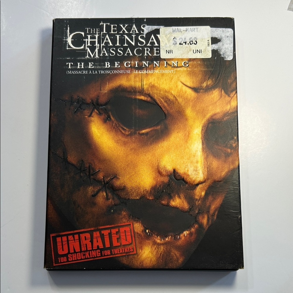 Texas Chainsaw Massacre The Beginning‎ DVD